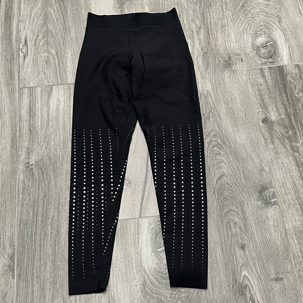 Ultracor Laser cut out metallic dots legging- XS